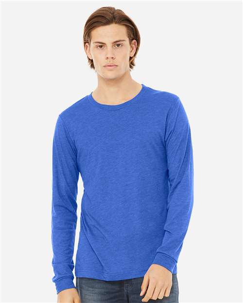 unisex triblend long sleeve tee - 3513