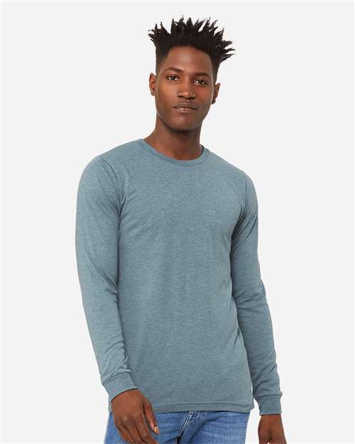 unisex triblend long sleeve tee - 3513
