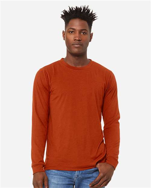unisex triblend long sleeve tee - 3513