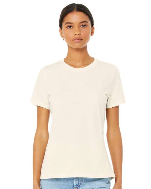 women’s relaxed fit heather cvc tee - 6400cvc