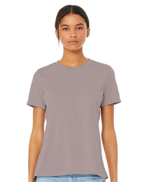 women’s relaxed fit heather cvc tee - 6400cvc