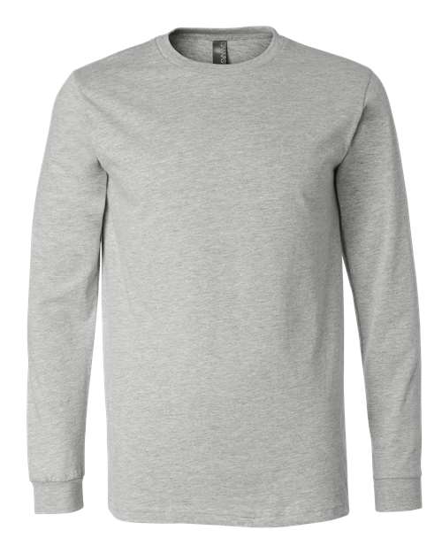 heather cvc long sleeve tee - 3501cvc