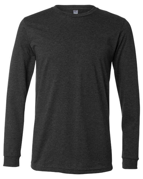 heather cvc long sleeve tee - 3501cvc