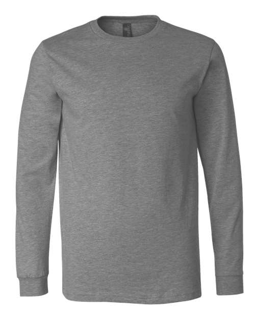 heather cvc long sleeve tee - 3501cvc