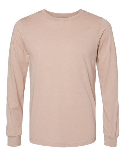Heather CVC Long Sleeve Tee - 3501CVC