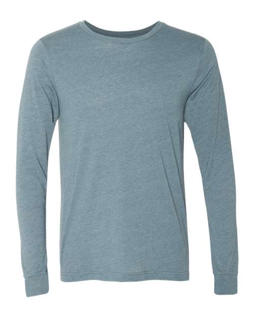 heather cvc long sleeve tee - 3501cvc