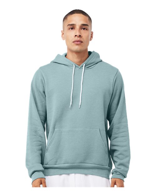 unisex sponge fleece hoodie sweatshirt - 3719