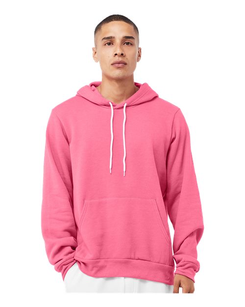 unisex sponge fleece hoodie sweatshirt - 3719