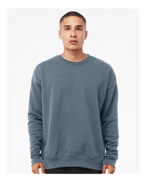 unisex sponge fleece drop shoulder crewneck sweatshirt - 3945