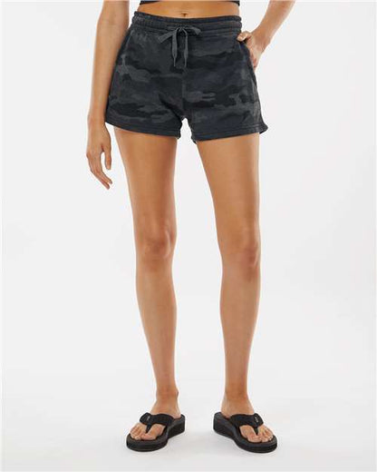 Women’s Lightweight California Wave Wash Fleece Shorts - PRM20SRT