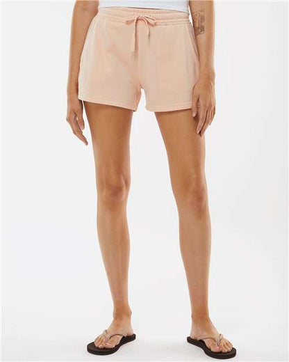Women’s Lightweight California Wave Wash Fleece Shorts - PRM20SRT