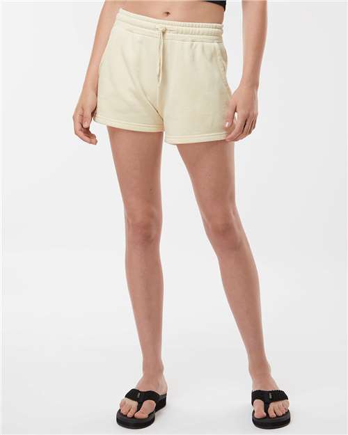 women’s lightweight california wave wash fleece shorts - prm20srt