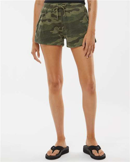 Women’s Lightweight California Wave Wash Fleece Shorts - PRM20SRT