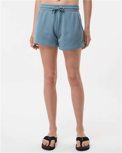 Women’s Lightweight California Wave Wash Fleece Shorts - PRM20SRT