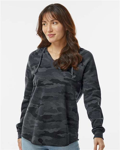 Women’s Lightweight California Wave Wash Hooded Sweatshirt - PRM2500