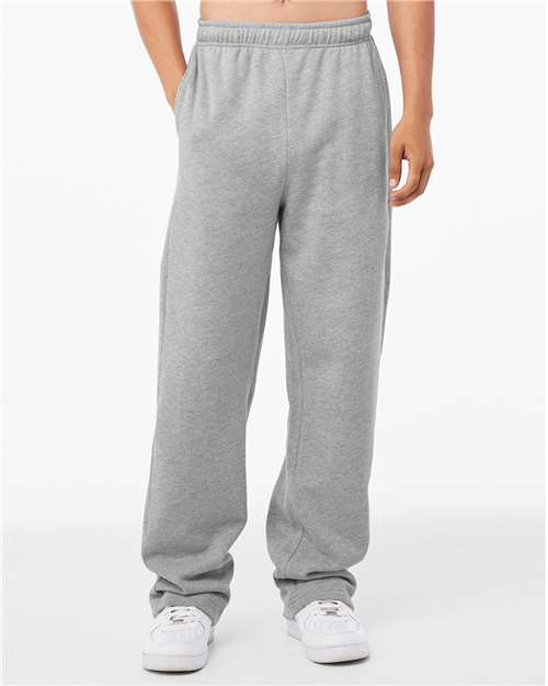 unisex sponge fleece straight leg sweatpants - 3725