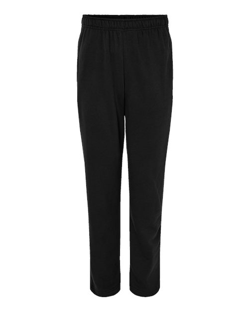 unisex sponge fleece straight leg sweatpants - 3725