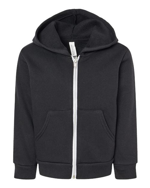 toddler sponge fleece full-zip hoodie sweatshirt - 3739t