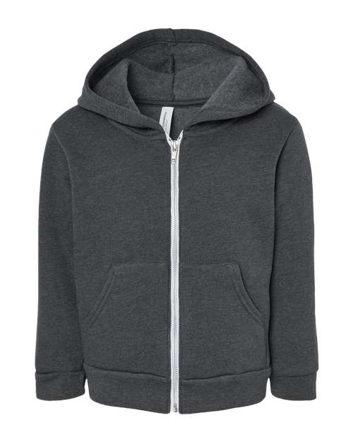 toddler sponge fleece full-zip hoodie sweatshirt - 3739t