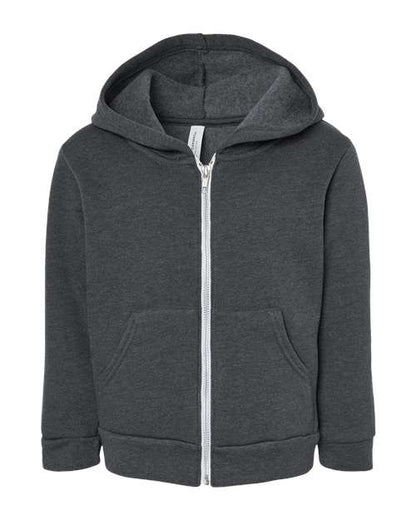Toddler Sponge Fleece Full-Zip Hoodie Sweatshirt - 3739T