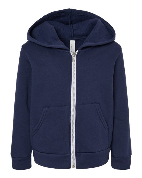 toddler sponge fleece full-zip hoodie sweatshirt - 3739t