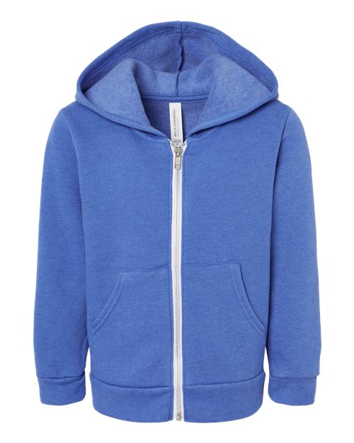 toddler sponge fleece full-zip hoodie sweatshirt - 3739t