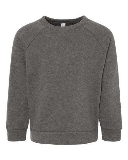 Toddler Sponge Fleece Raglan Crewneck Sweatshirt - 3901T