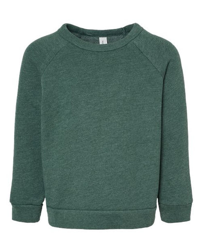 Toddler Sponge Fleece Raglan Crewneck Sweatshirt - 3901T