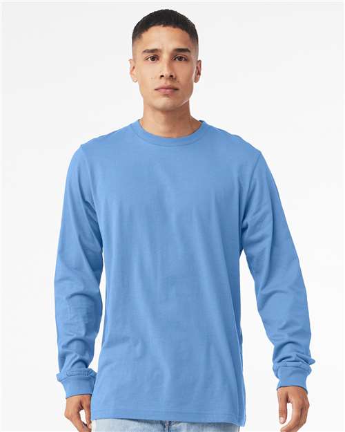 heather cvc long sleeve tee - 3501cvc