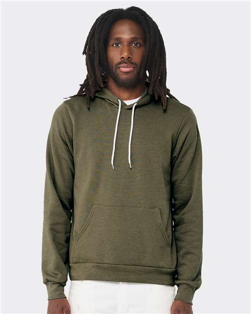 unisex sponge fleece hoodie sweatshirt - 3719