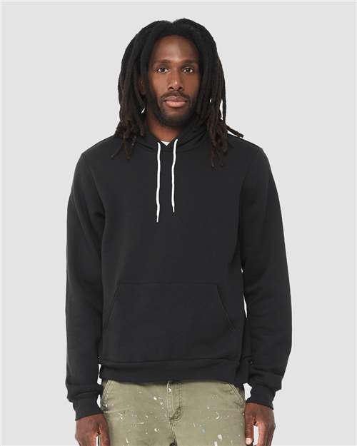 unisex sponge fleece hoodie sweatshirt - 3719