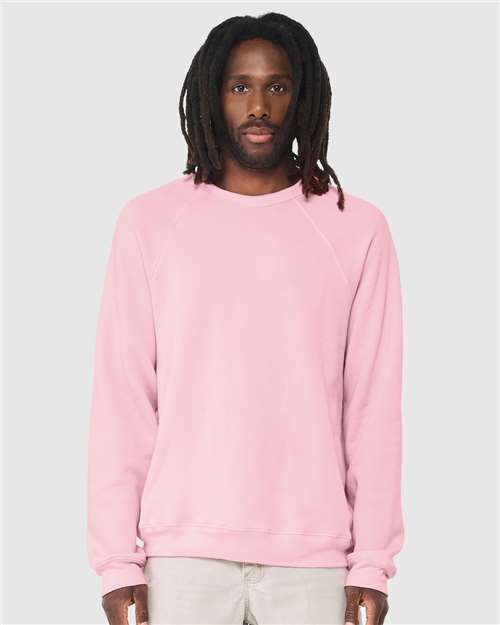 unisex sponge fleece raglan crewneck sweatshirt - 3901