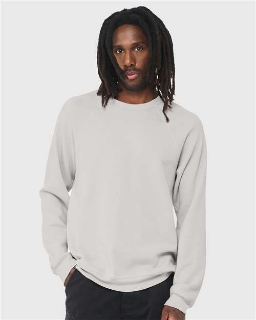 unisex sponge fleece raglan crewneck sweatshirt - 3901