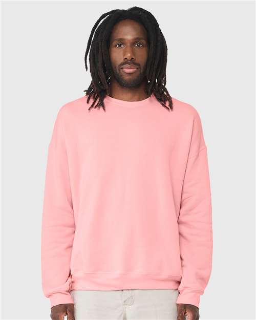 unisex sponge fleece drop shoulder crewneck sweatshirt - 3945