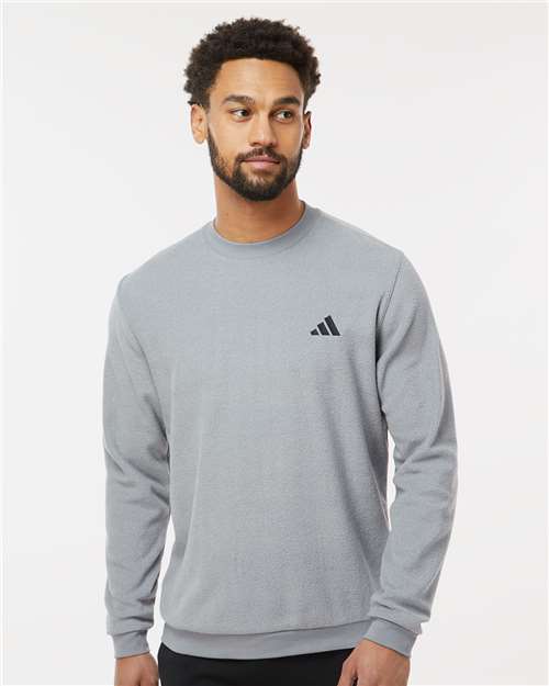men's terry loop crewneck sweatshirt - a586