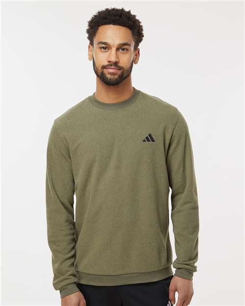 men's terry loop crewneck sweatshirt - a586