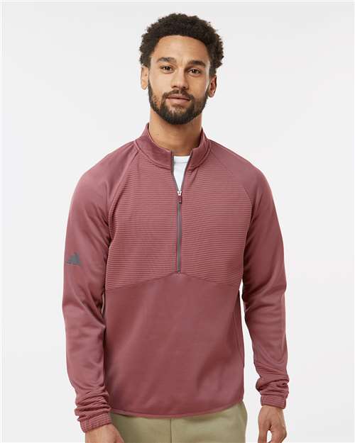 men's performance quarter-zip pullover - a587