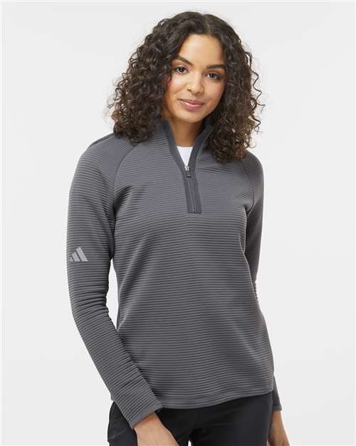 women's spacer quarter-zip pullover - a589
