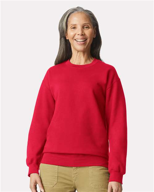 unisex softstyle® midweight crewneck sweatshirt - sf000