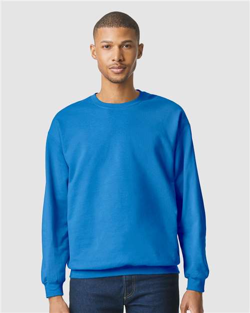 unisex softstyle® midweight crewneck sweatshirt - sf000