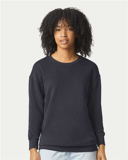 Unisex Garment-Dyed Lightweight Fleece Crewneck Sweatshirt - 1466