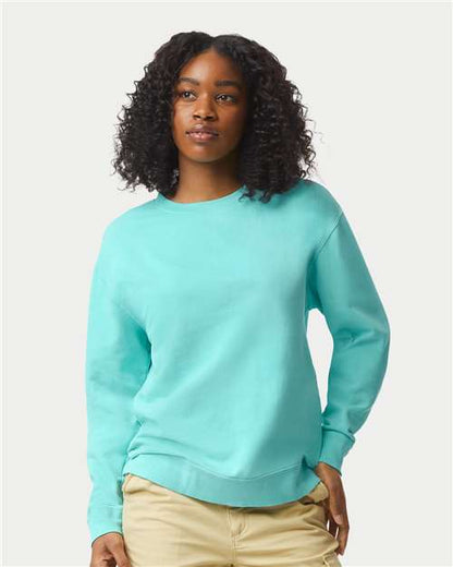 Unisex Garment-Dyed Lightweight Fleece Crewneck Sweatshirt - 1466
