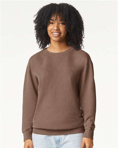 Unisex Garment-Dyed Lightweight Fleece Crewneck Sweatshirt - 1466