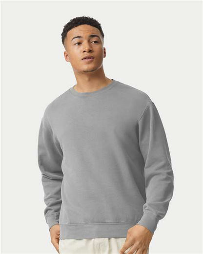 Unisex Garment-Dyed Lightweight Fleece Crewneck Sweatshirt - 1466