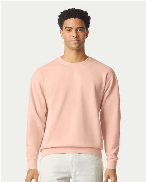 unisex garment-dyed lightweight fleece crewneck sweatshirt - 1466