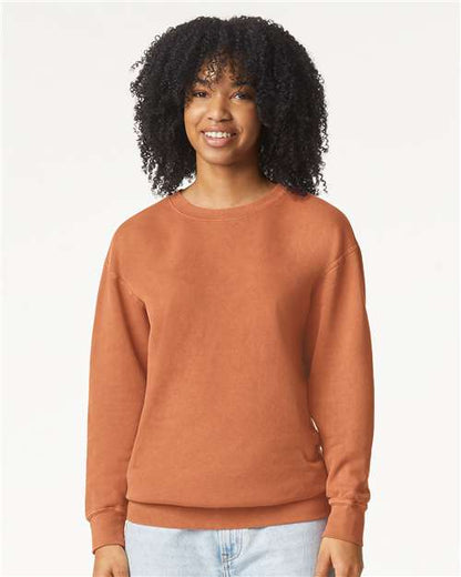 Unisex Garment-Dyed Lightweight Fleece Crewneck Sweatshirt - 1466