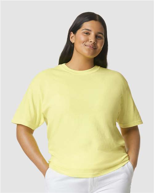 unisex garment-dyed heavyweight t-shirt - 1717
