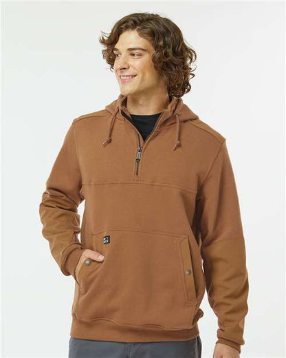 Men's Mission Quarter-Zip Hooded Pullover - 7349