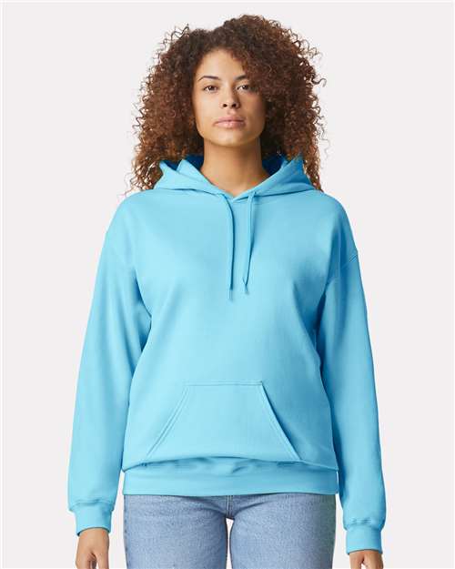 unisex softstyle® midweight hooded sweatshirt - sf500