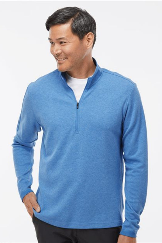 Men's 3-Stripes Quarter-Zip Sweater Pullover - A554